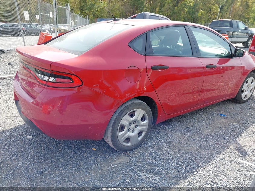 Vin: 1c3cdfaa7dd226129, lot: 43920671, dodge dart se 20134