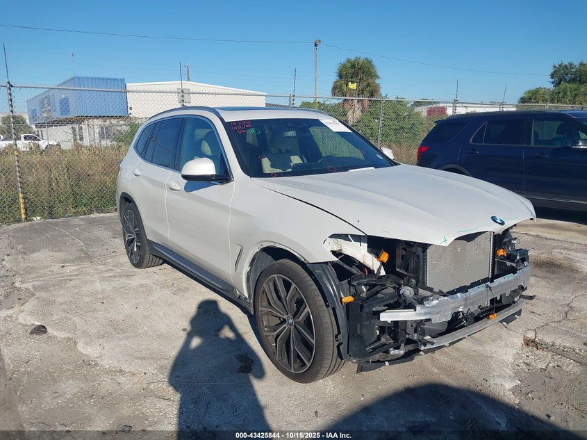 5UXTR9C53KLD94496 2019 BMW X3 xDrive30I auction photo 1