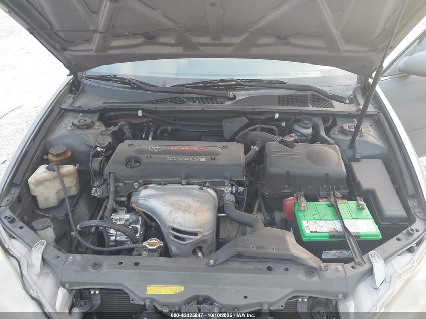 2002 Toyota Camry Le VIN: 4T1BE32K72U539619 Lot: 43425847