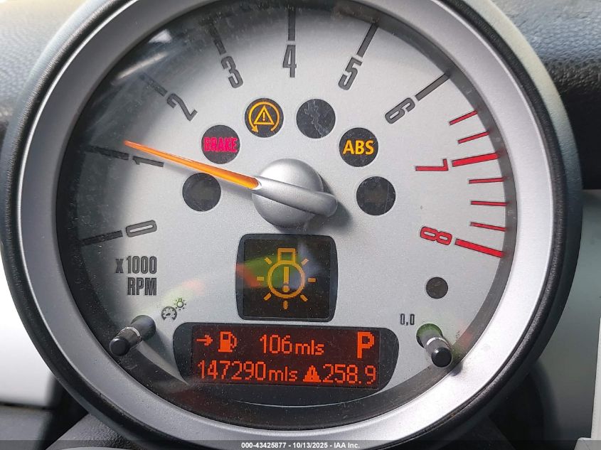 2009 Mini Cooper Clubman VIN: WMWML33569TX36466 Lot: 43425877