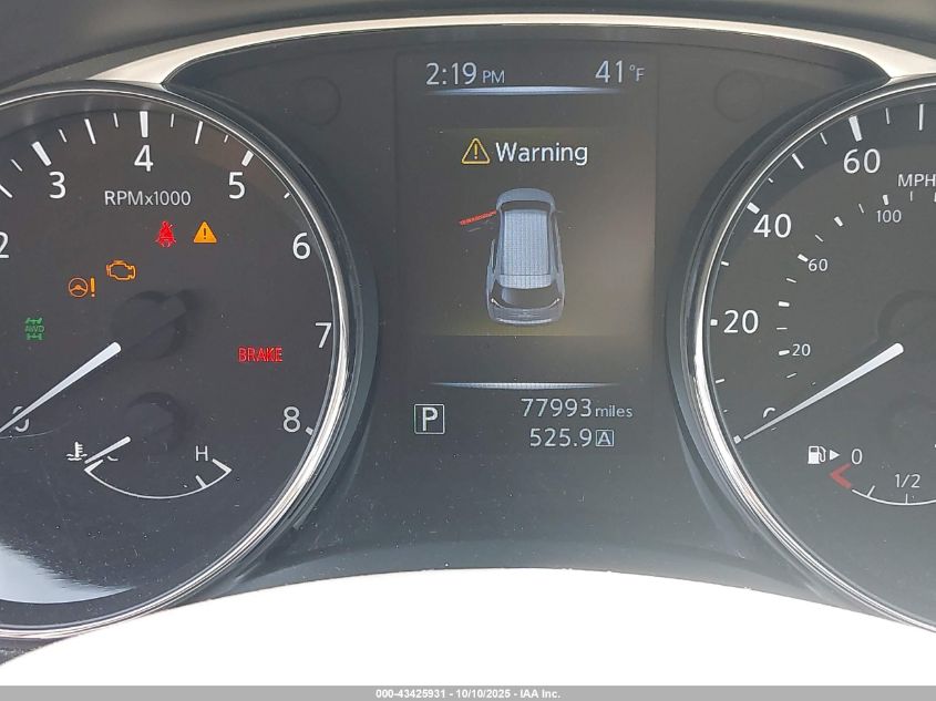 2014 Nissan Rogue Sv VIN: 5N1AT2MV4EC869439 Lot: 43425931