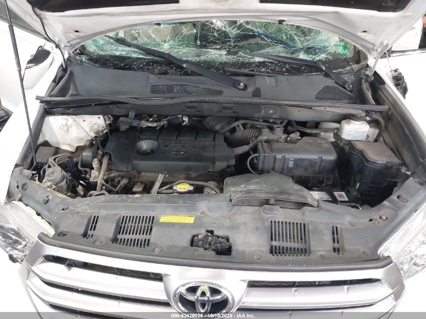 2013 Toyota Highlander VIN: 5TDZA3EH8DS043847 Lot: 43426026