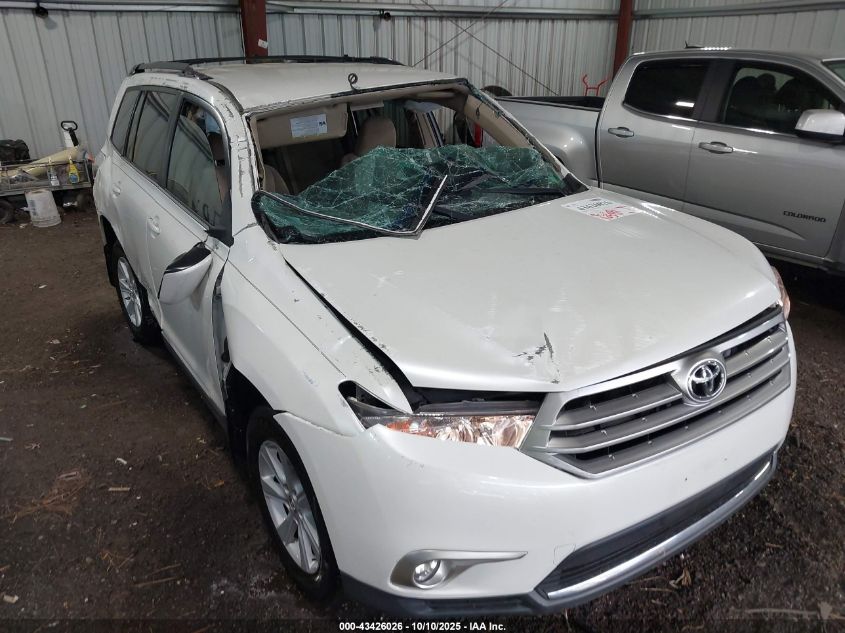 2013 Toyota Highlander VIN: 5TDZA3EH8DS043847 Lot: 43426026