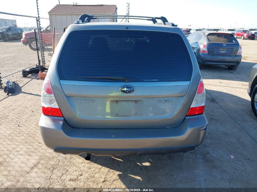 2006 Subaru Forester 2.5X VIN: JF1SG63686H736420 Lot: 43426043