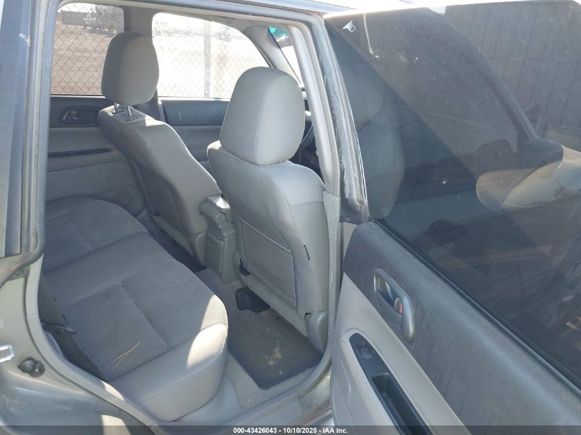 2006 Subaru Forester 2.5X VIN: JF1SG63686H736420 Lot: 43426043