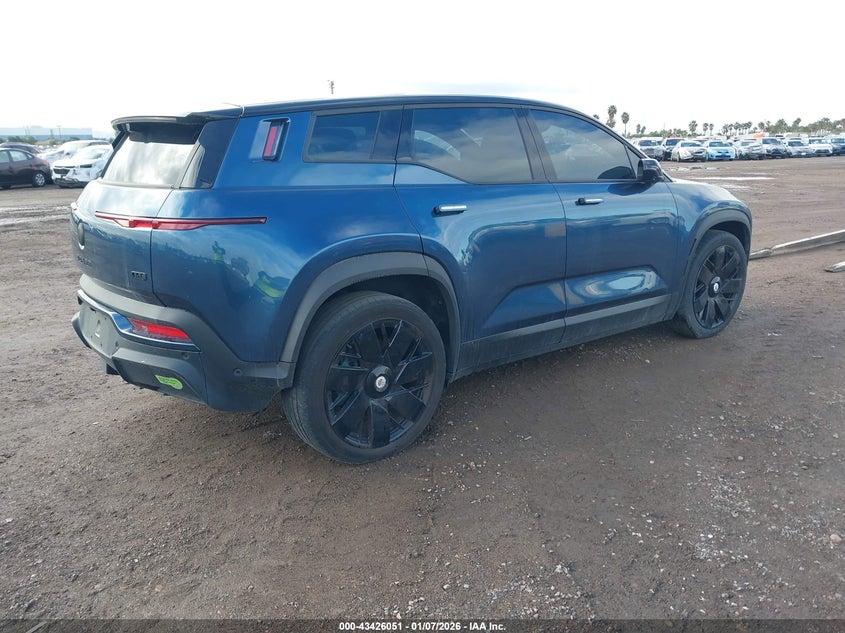 Vin: vcf1zbu20pg001880, lot: 43920895, fisker ocean one 20234