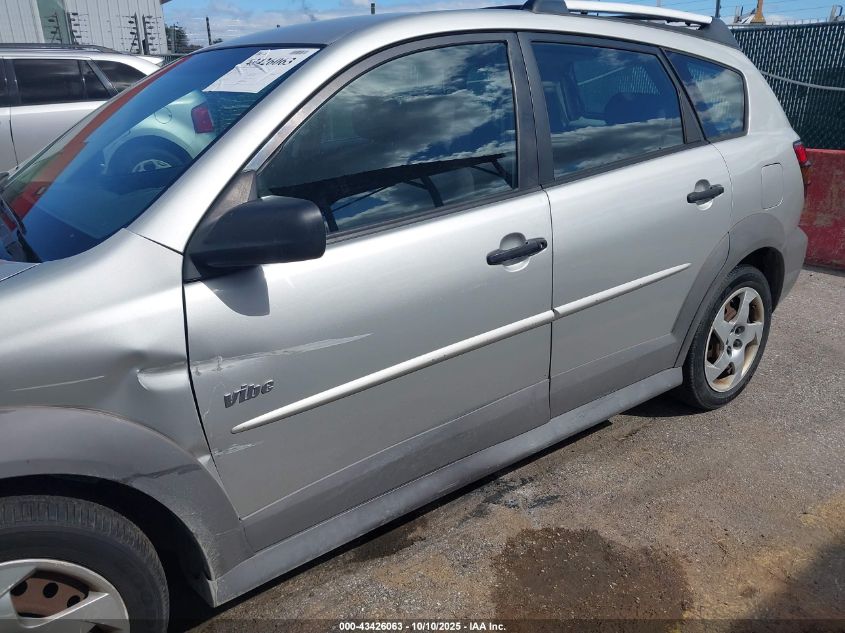 2004 Pontiac Vibe VIN: 5Y2SL62834Z407575 Lot: 43426063