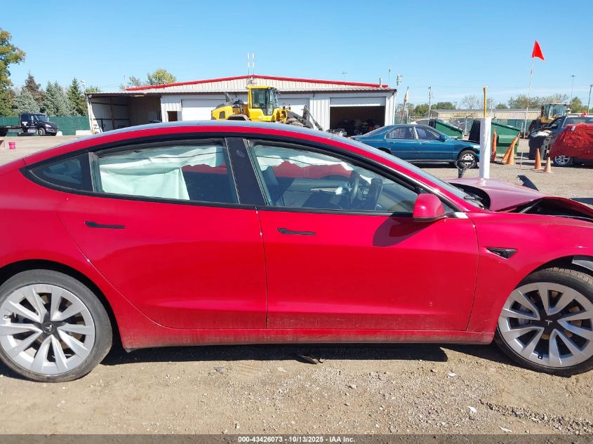 2023 Tesla Model 3 Rear-Wheel Drive VIN: 5YJ3E1EA0PF541213 Lot: 43426073