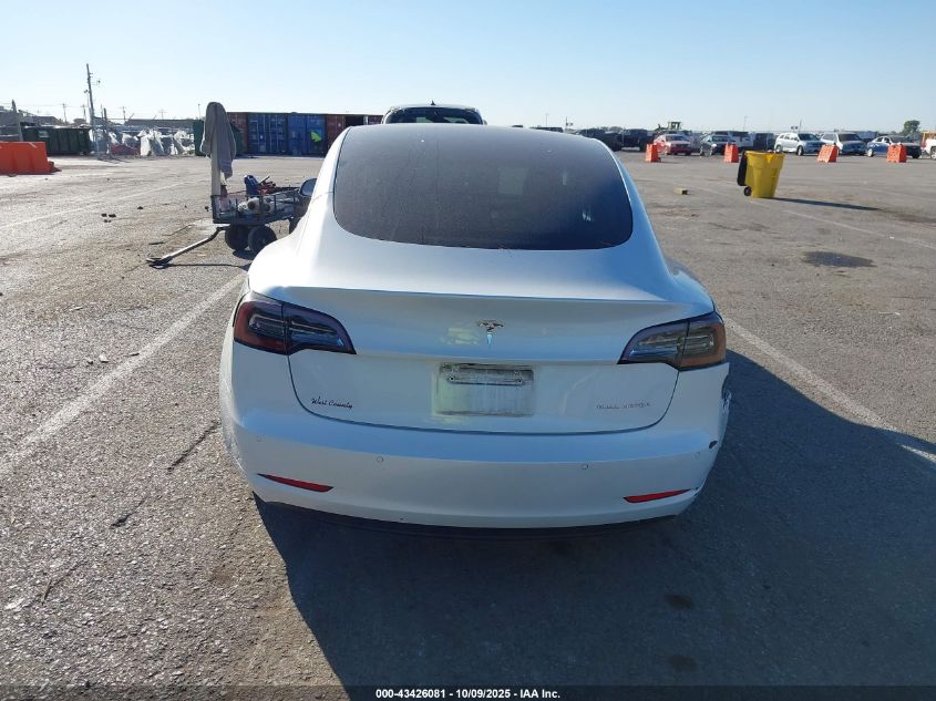 2020 Tesla Model 3 Long Range Dual Motor All-Wheel Drive VIN: 5YJ3E1EB2LF720100 Lot: 43426081