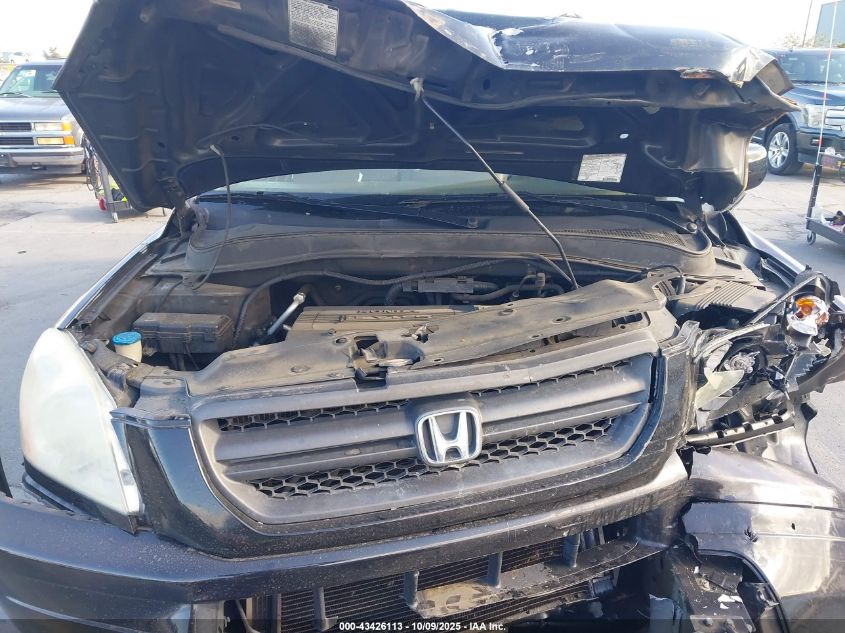 2004 Honda Pilot Ex-L VIN: 2HKYF18654H588552 Lot: 43426113