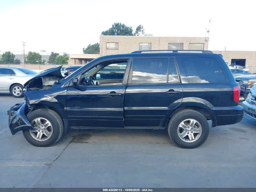 2004 Honda Pilot Ex-L VIN: 2HKYF18654H588552 Lot: 43426113