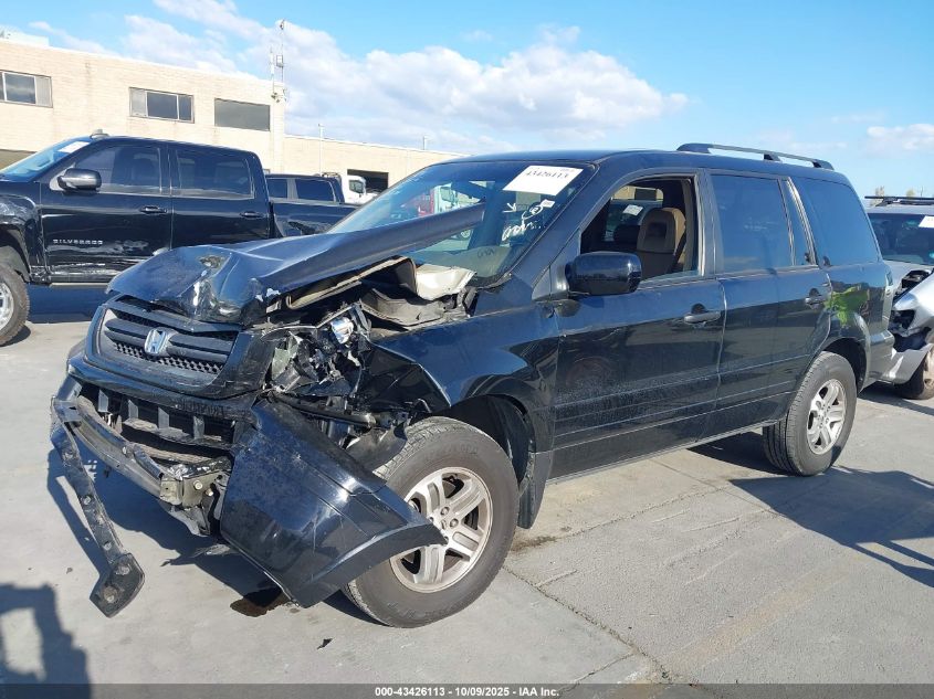 2004 Honda Pilot Ex-L VIN: 2HKYF18654H588552 Lot: 43426113