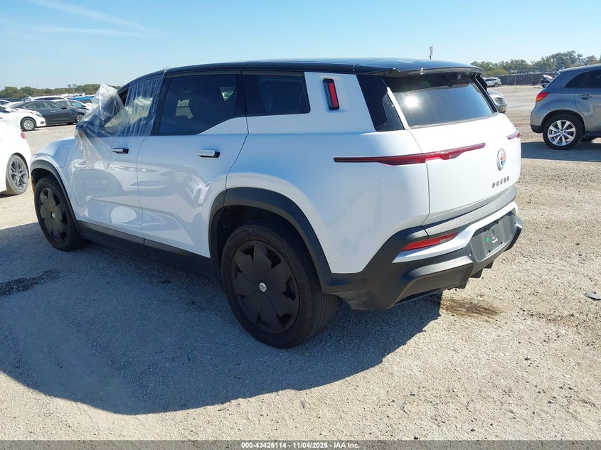 Vin: vcf1ubu20pg009167, lot: 43920958, fisker ocean ultra 20233