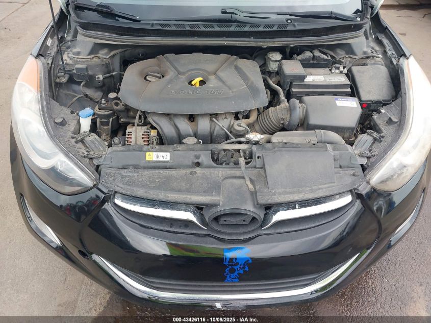 2013 Hyundai Elantra Gls VIN: KMHDH4AE0DU954740 Lot: 43426116