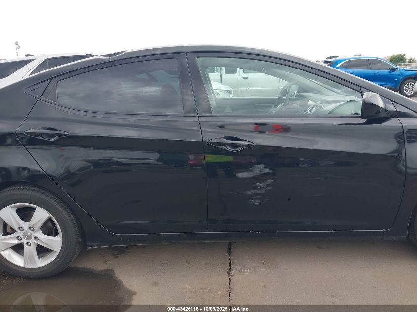 2013 Hyundai Elantra Gls VIN: KMHDH4AE0DU954740 Lot: 43426116