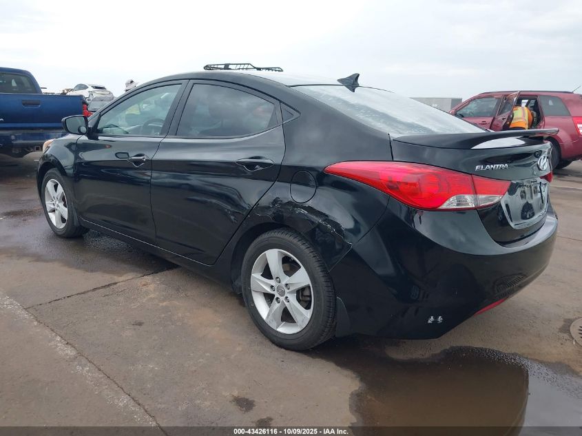 2013 Hyundai Elantra Gls VIN: KMHDH4AE0DU954740 Lot: 43426116