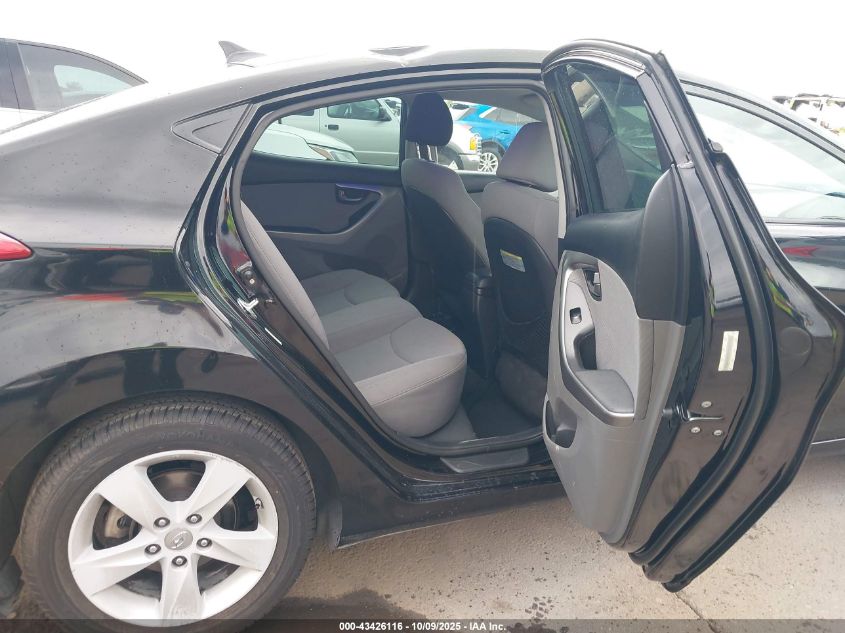 2013 Hyundai Elantra Gls VIN: KMHDH4AE0DU954740 Lot: 43426116