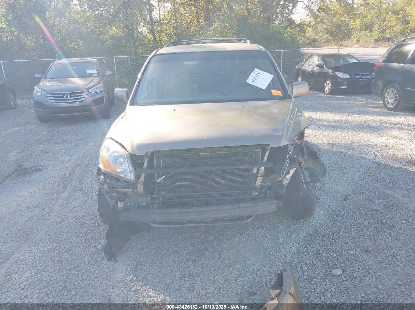 2004 Honda Pilot Ex VIN: 2HKYF18424H564899 Lot: 43426152