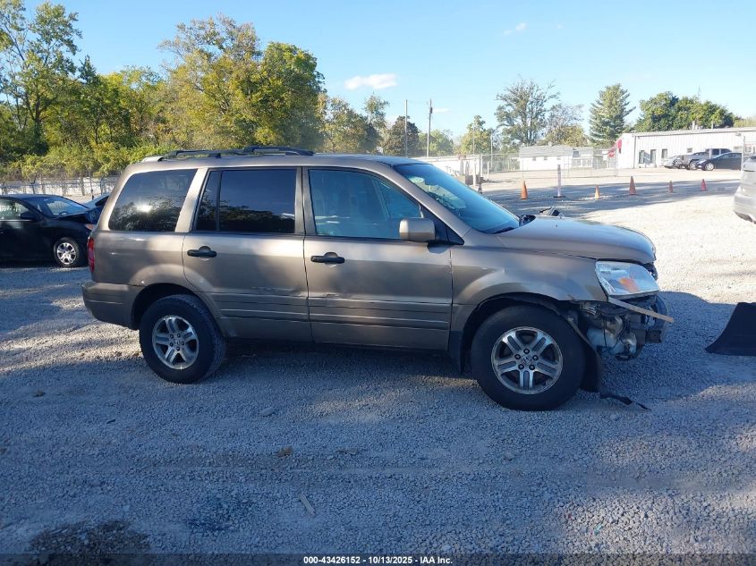 2004 Honda Pilot Ex VIN: 2HKYF18424H564899 Lot: 43426152