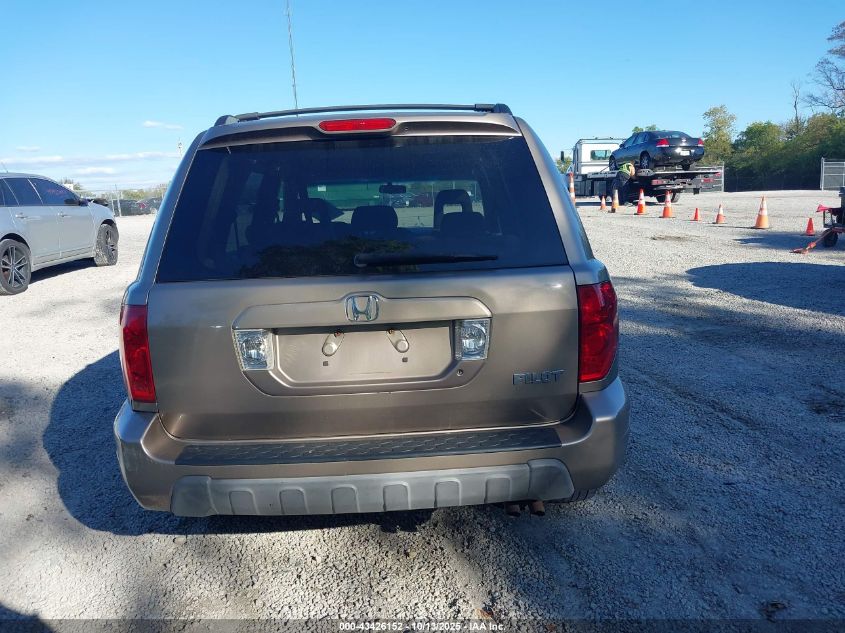 2004 Honda Pilot Ex VIN: 2HKYF18424H564899 Lot: 43426152
