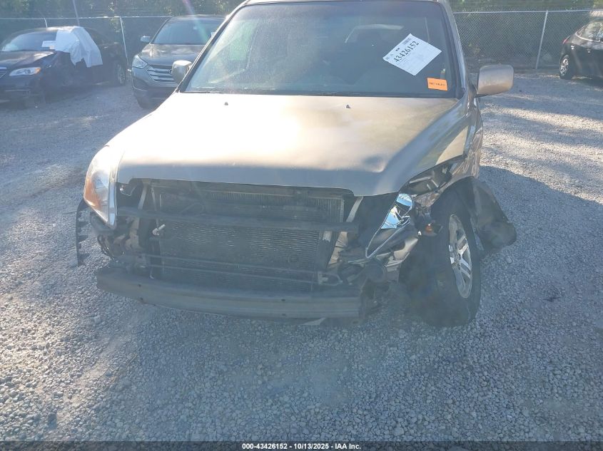 2004 Honda Pilot Ex VIN: 2HKYF18424H564899 Lot: 43426152