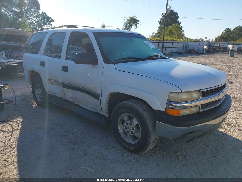1GNEC13T91R218953 2001 Chevrolet Tahoe Ls auction photo 1