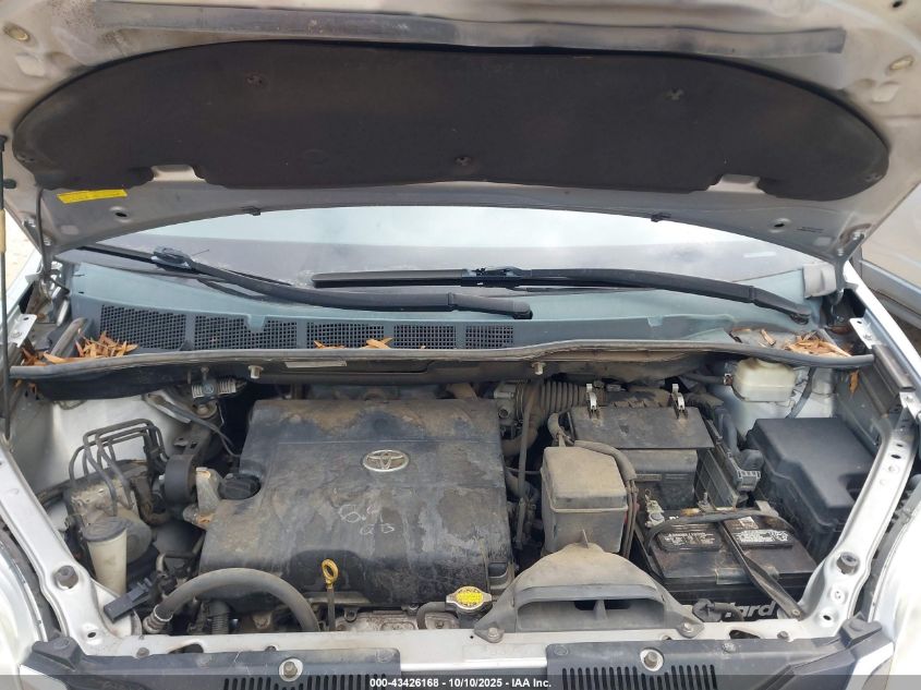 2011 Toyota Sienna Le V6 VIN: 5TDKK3DC6BS054699 Lot: 43426168