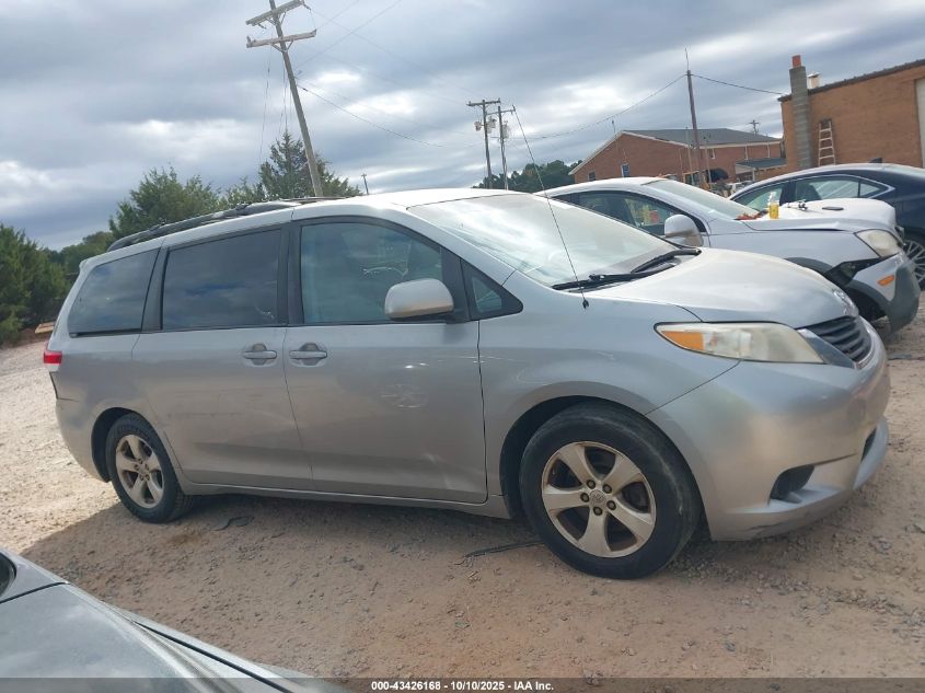 2011 Toyota Sienna Le V6 VIN: 5TDKK3DC6BS054699 Lot: 43426168