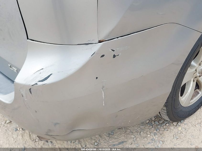 2011 Toyota Sienna Le V6 VIN: 5TDKK3DC6BS054699 Lot: 43426168