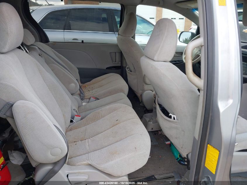 2011 Toyota Sienna Le V6 VIN: 5TDKK3DC6BS054699 Lot: 43426168