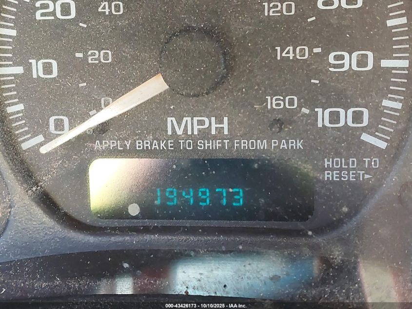 2002 Chevrolet Tahoe Lt VIN: 1GNEK13Z02R237755 Lot: 43426173