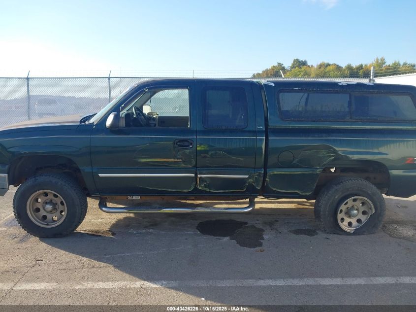 2003 Chevrolet Silverado 1500 Ls VIN: 1GCEK19T73E302959 Lot: 43426226