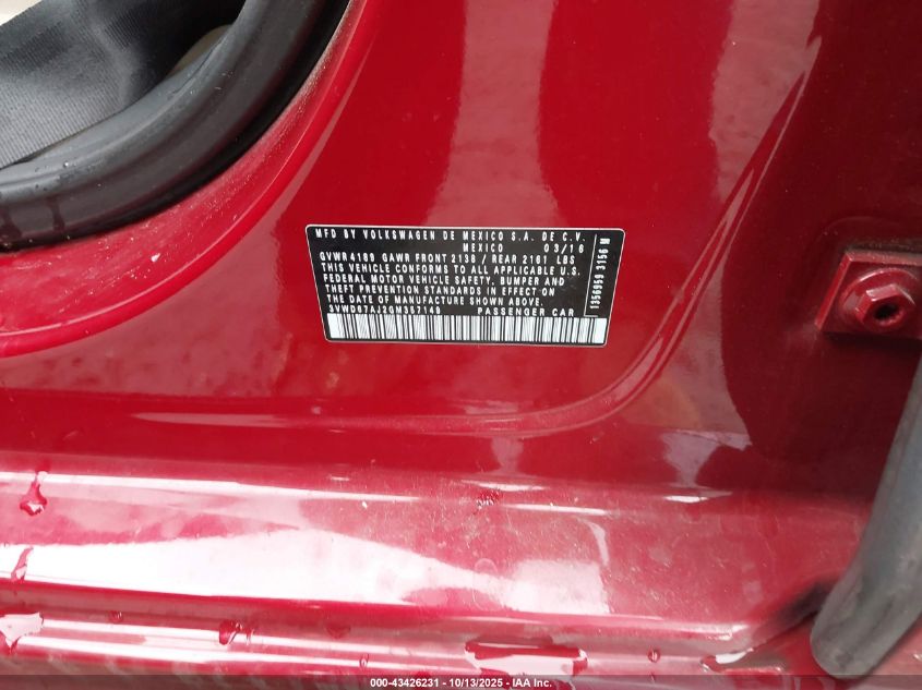 2016 Volkswagen Jetta 1.4T Se VIN: 3VWD67AJ2GM357149 Lot: 43426231