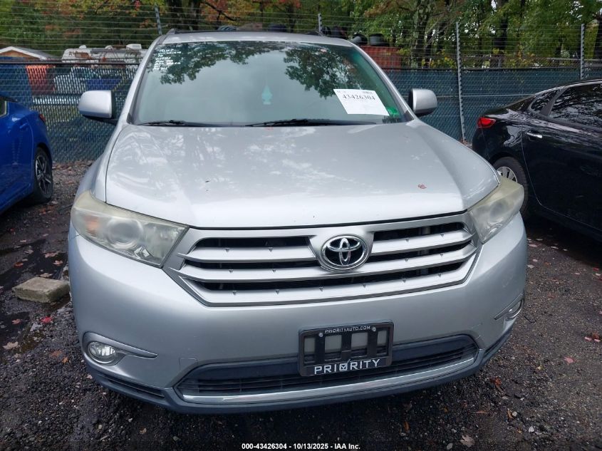 2012 Toyota Highlander Base V6 VIN: 5TDZK3EH4CS078106 Lot: 43426304