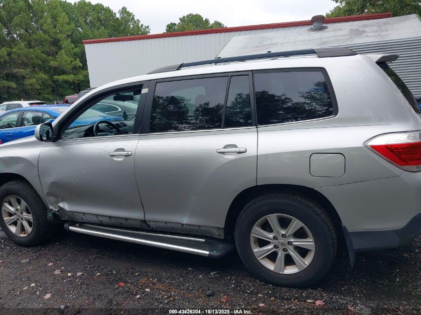 2012 Toyota Highlander Base V6 VIN: 5TDZK3EH4CS078106 Lot: 43426304