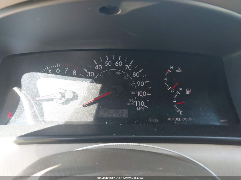 2007 Toyota Corolla Le VIN: 2T1BR32E87C820058 Lot: 43426317