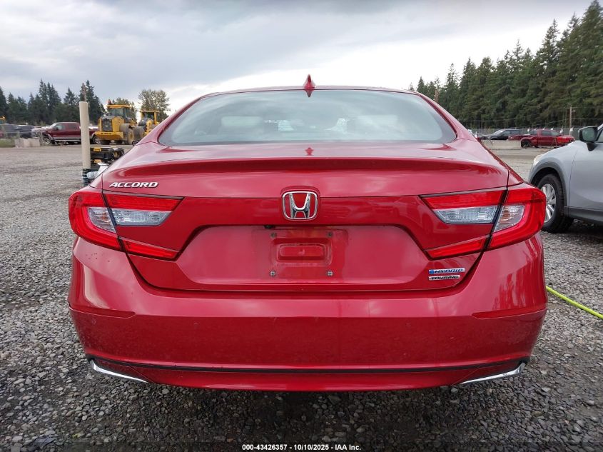 2020 Honda Accord Hybrid Touring VIN: 1HGCV3F96LA004088 Lot: 43426357