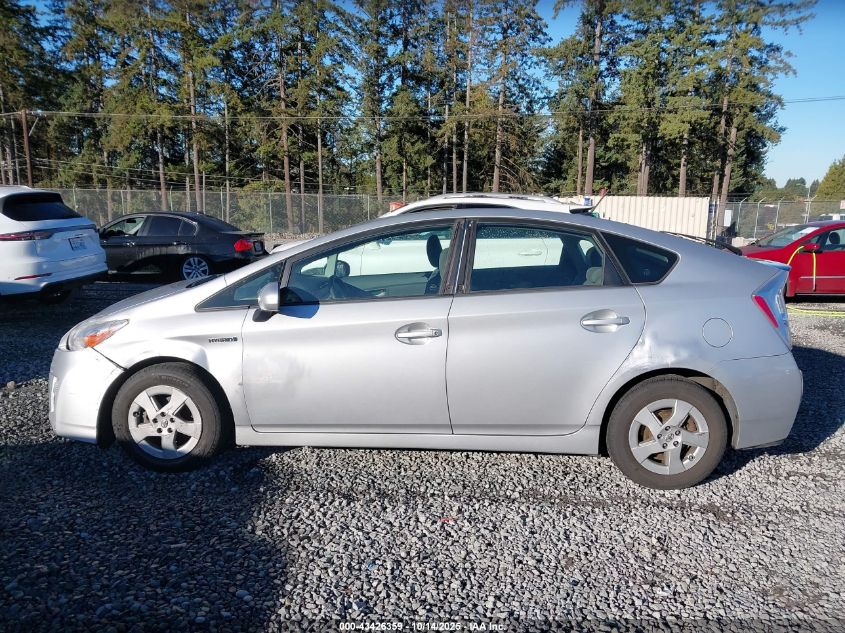 2010 Toyota Prius Ii VIN: JTDKN3DU8A0021138 Lot: 43426359