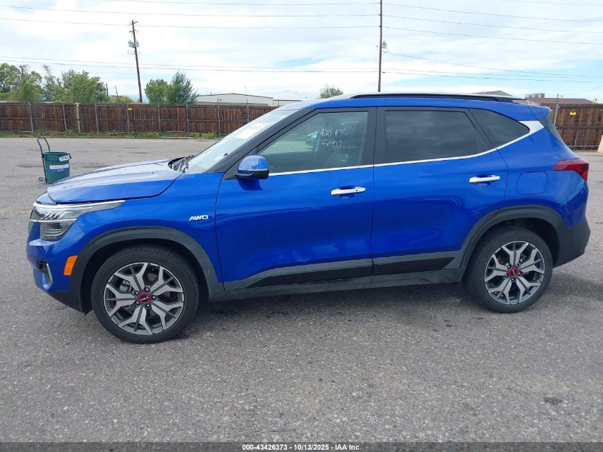 2023 Kia Seltos Sx Turbo VIN: KNDETCA27P7420435 Lot: 43426373