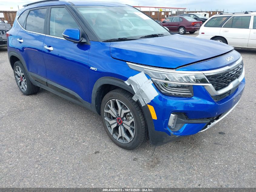 2023 Kia Seltos Sx Turbo VIN: KNDETCA27P7420435 Lot: 43426373