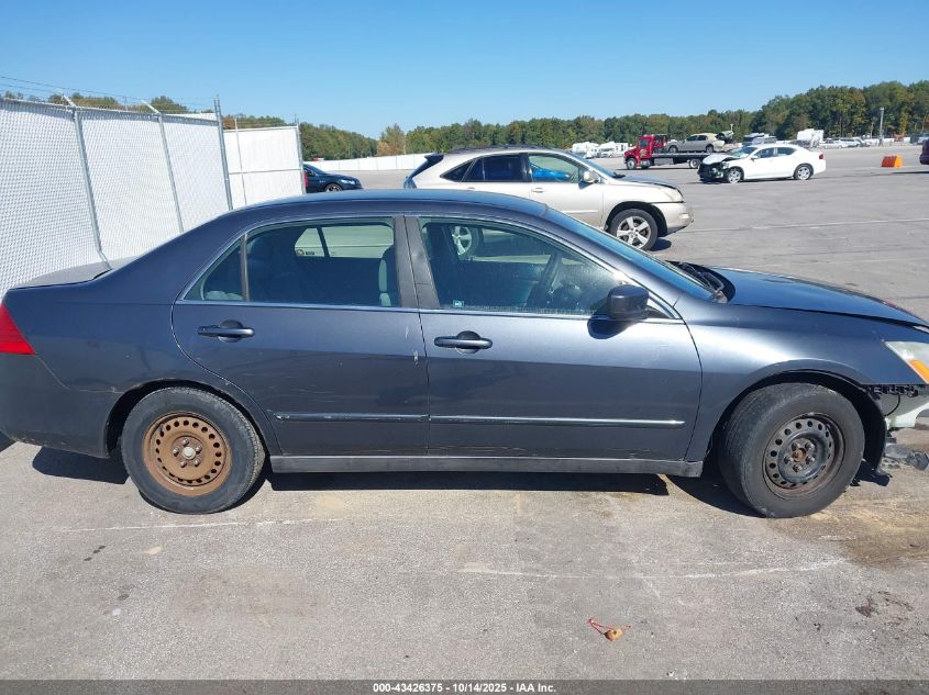 2007 Honda Accord 2.4 Lx VIN: 1HGCM56497A020388 Lot: 43426375
