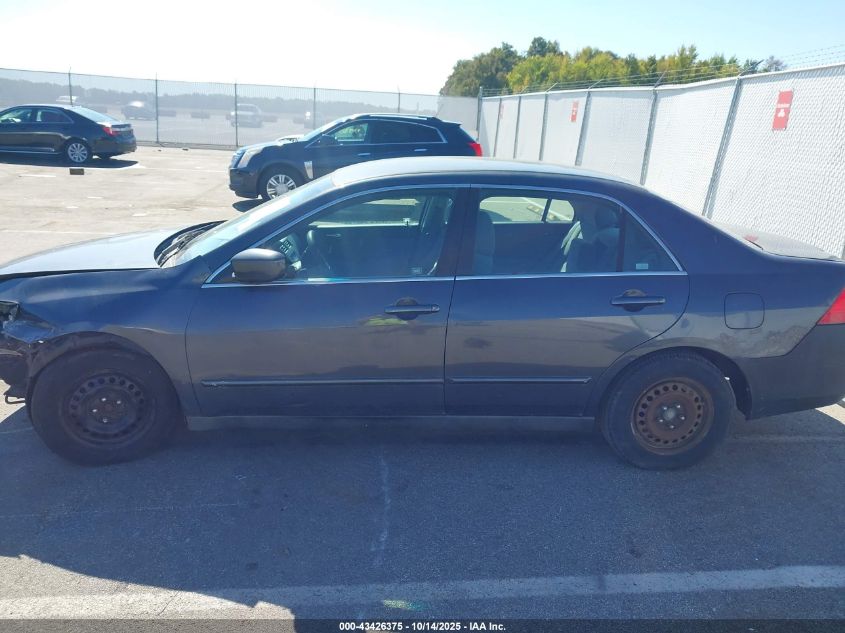 2007 Honda Accord 2.4 Lx VIN: 1HGCM56497A020388 Lot: 43426375