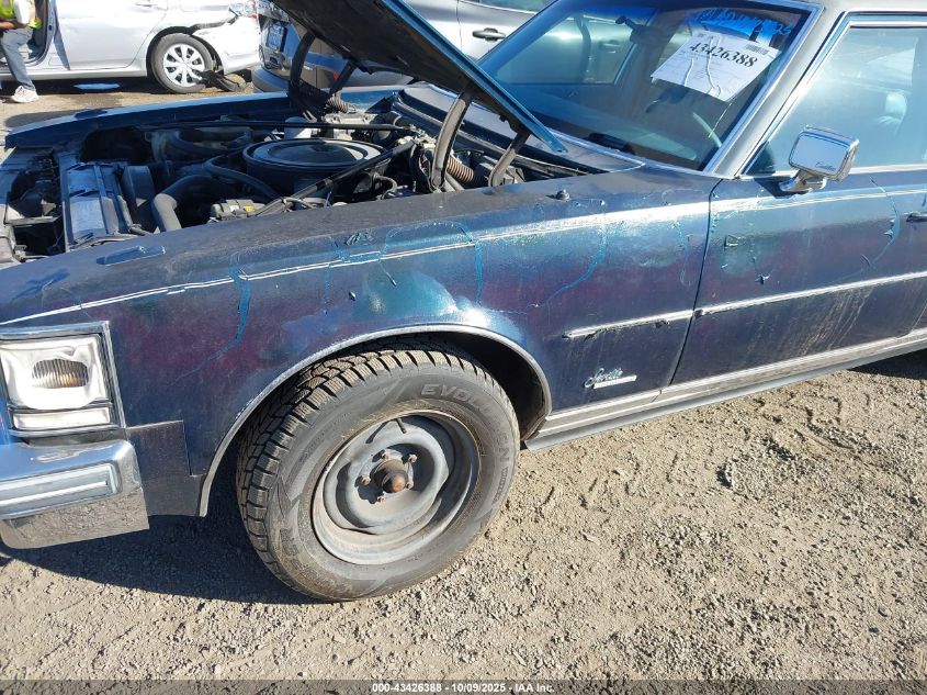 1979 Cadillac Seville VIN: 6S69B99498959 Lot: 43426388