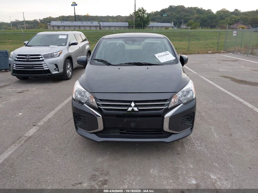 2024 Mitsubishi Mirage Es/Le VIN: ML32AUHJ7RH022590 Lot: 43426400