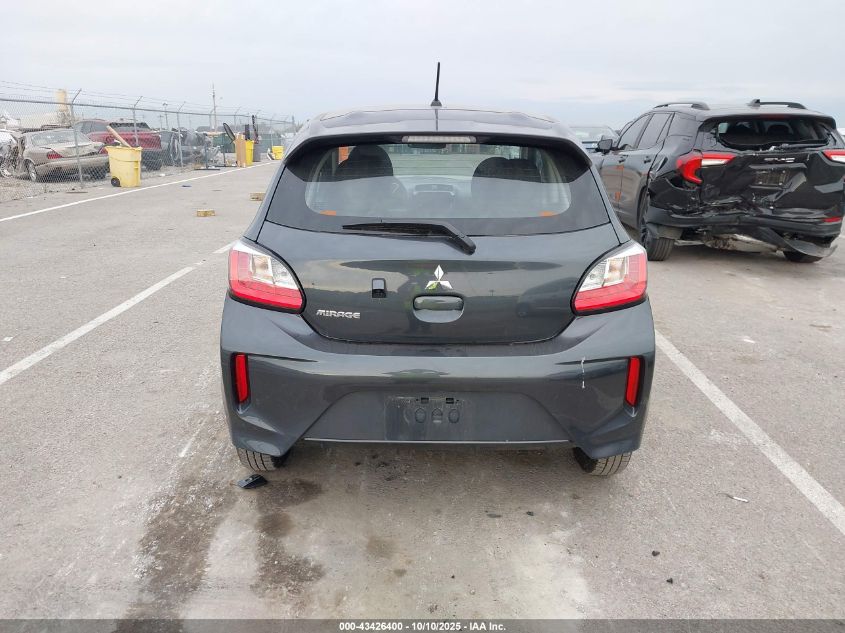 2024 Mitsubishi Mirage Es/Le VIN: ML32AUHJ7RH022590 Lot: 43426400