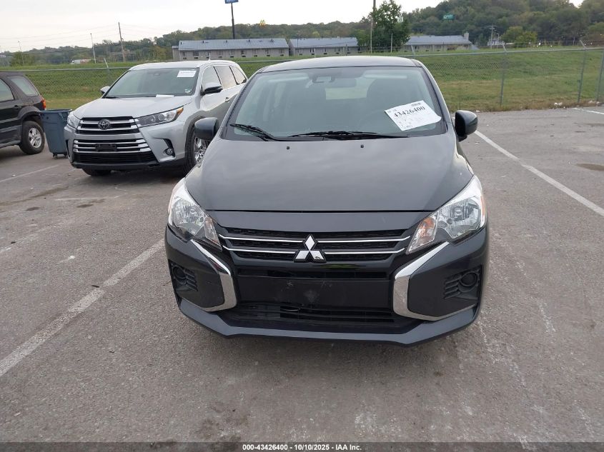 2024 Mitsubishi Mirage Es/Le VIN: ML32AUHJ7RH022590 Lot: 43426400