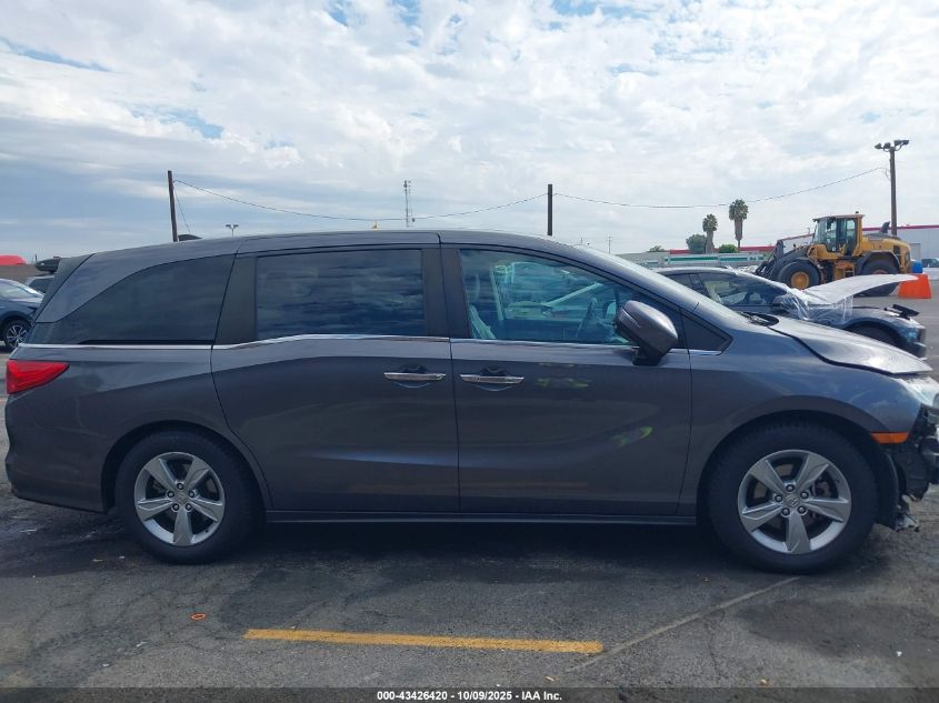 2019 Honda Odyssey Ex-L VIN: 5FNRL6H7XKB013314 Lot: 43426420