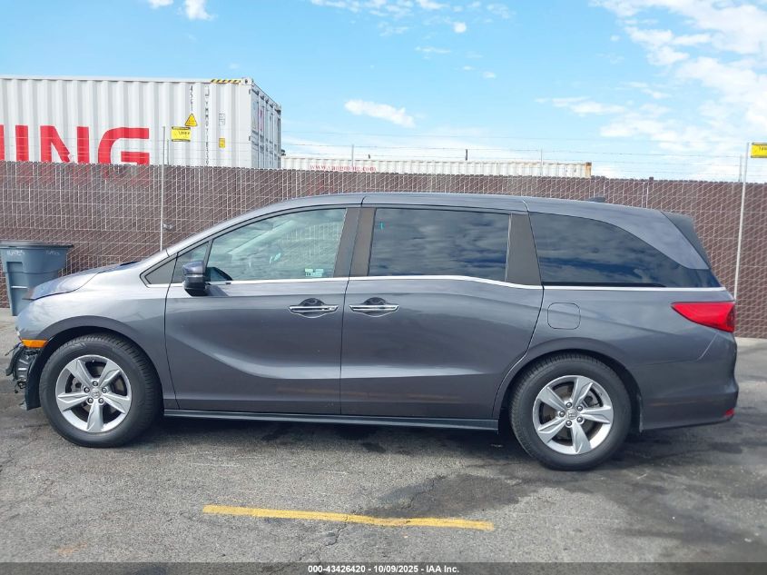 2019 Honda Odyssey Ex-L VIN: 5FNRL6H7XKB013314 Lot: 43426420