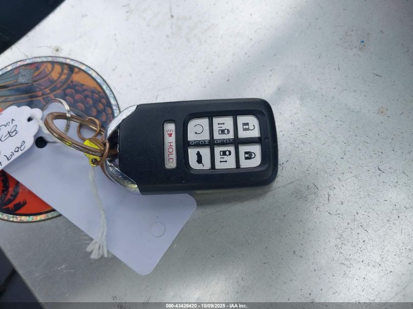 2019 Honda Odyssey Ex-L VIN: 5FNRL6H7XKB013314 Lot: 43426420