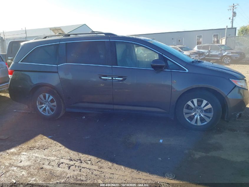 2014 Honda Odyssey Ex-L VIN: 5FNRL5H67EB038287 Lot: 43426423